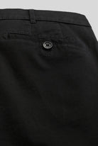 Meyer Roma Cotton Chino Trousers - Black