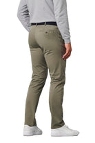 Meyer Roma Super Soft Cotton Chino Trousers - Olive