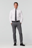 Meyer Roma Wool Blend Formal Trousers - Mid Grey