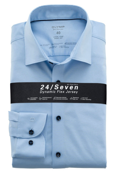 Olymp – - Light Jersey Buxton Level Flex 24/7 Potters of Blue Five Dynamic Shirt