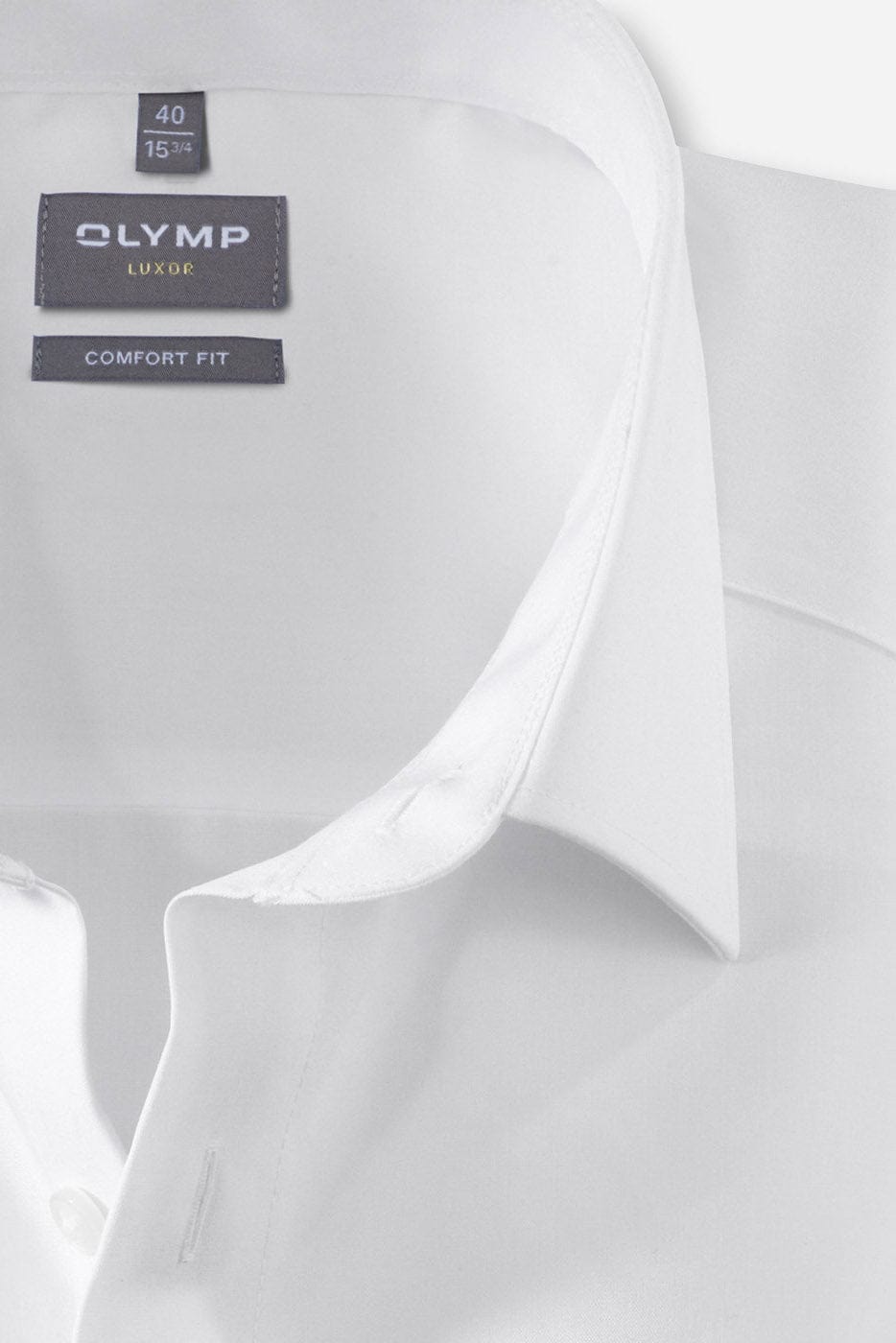 Olymp Luxor Comfort Fit Long Sleeve Shirt - White 025464_00_17.5