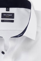 Olymp Luxor Modern Fit Long Sleeve Shirt - White