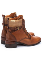 Pikolinos Malaga Leather Lace Up Ankle Boots - Chocolate