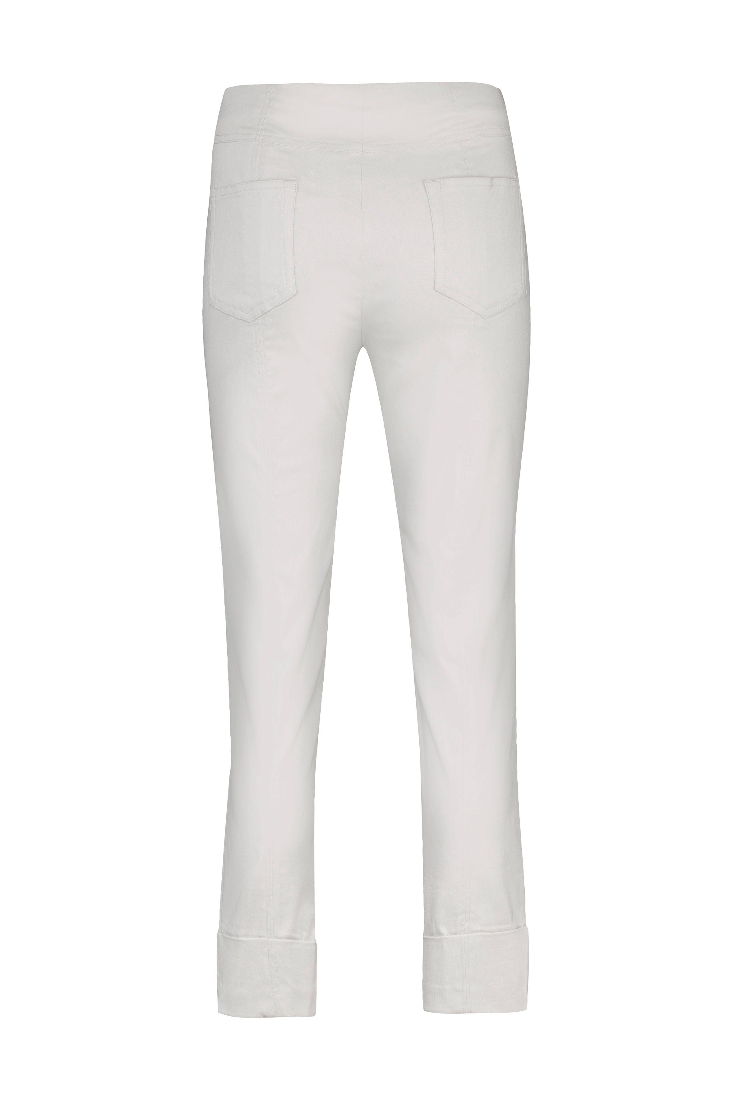 Robell Bella 09 Trousers - Pearl Grey