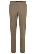 Robell Bella Full Length Trousers - Camel