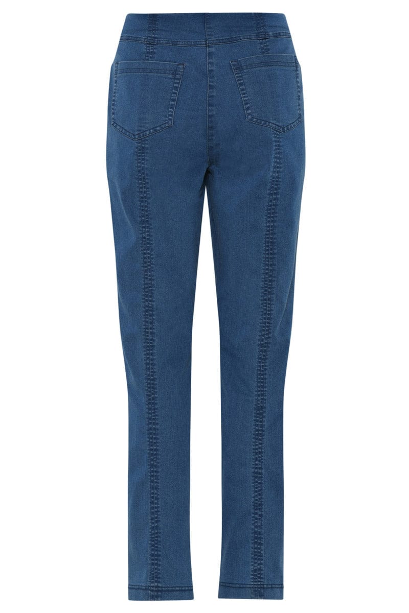 Robell Bella Power Stretch Jeans - Deep Cobalt Blue