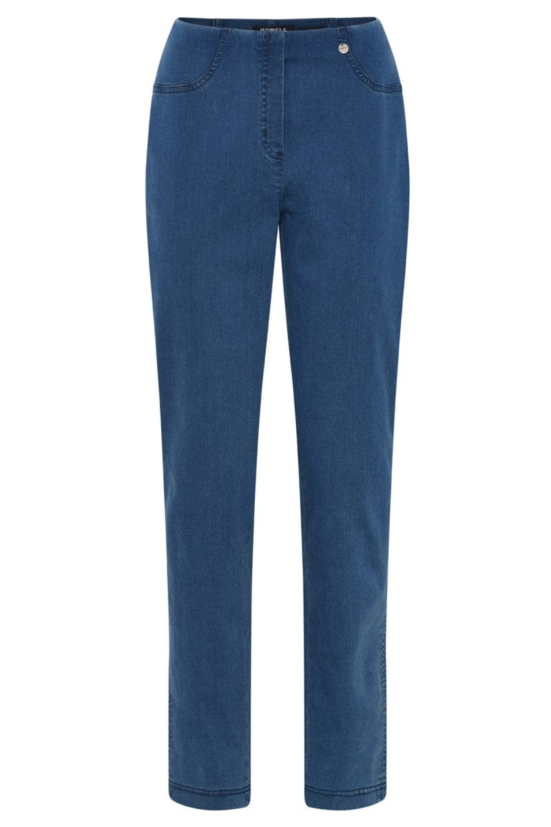 Robell Bella Power Stretch Jeans - Deep Cobalt Blue