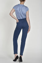 Robell Bella Power Stretch Jeans - Deep Cobalt Blue