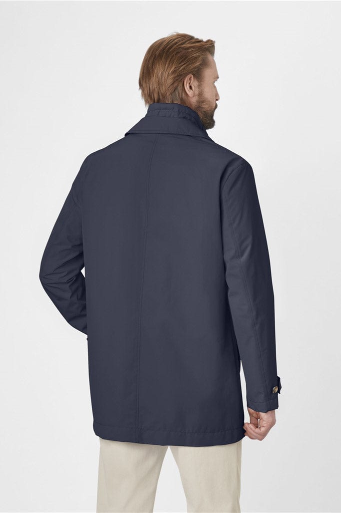 S4 Jackets Santiago Waterproof Mac Coat with Removable Insert - Navy