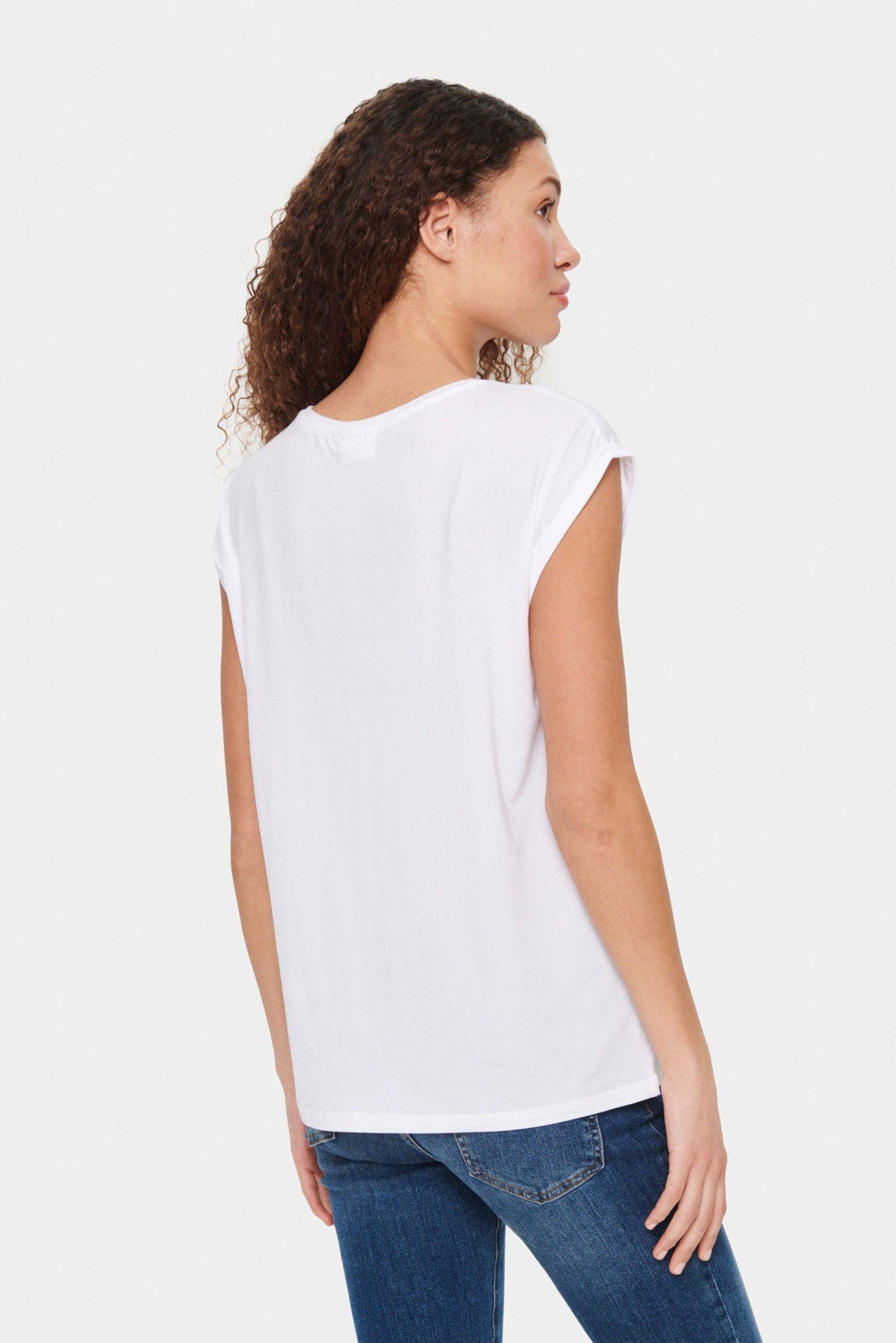 Saint Tropez Adelia T-Shirt - Bright White