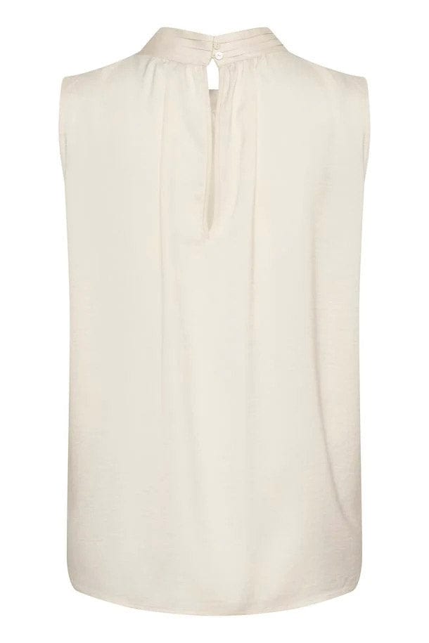 Saint Tropez Aileen Sleeveless Blouse - Ice