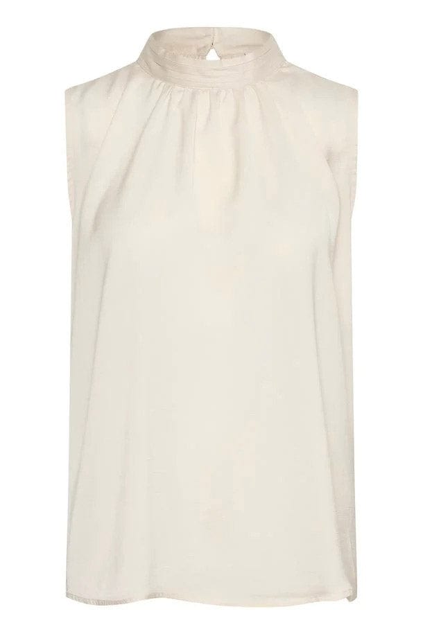 Saint Tropez Aileen Sleeveless Blouse - Ice