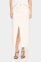 Saint Tropez Diki Denim Midi Skirt - Ice