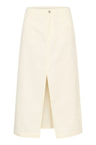 Saint Tropez Diki Denim Midi Skirt - Ice