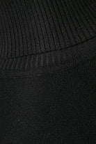 Saint Tropez Mila Knitted Roll Neck Jumper - Black