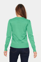 Saint Tropez Mila Pullover - Gumdrop Green