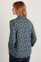 Seasalt 3/4 Sleeve Embrace Shirt - Wax Glaze Tulips Maritime