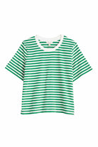 Seasalt Copseland Striped T-Shirt - Mini Cornish Island Chalk