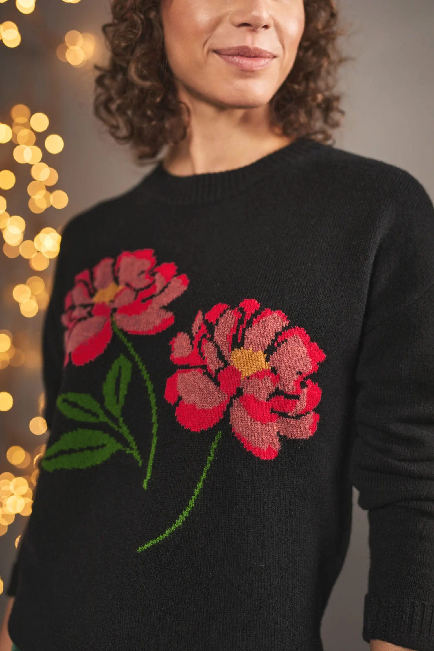 Seasalt Derowen Jumper - Paper Rose Onyx