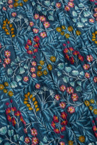 Seasalt Larissa Shirt - Brocade Flowers Raincloud