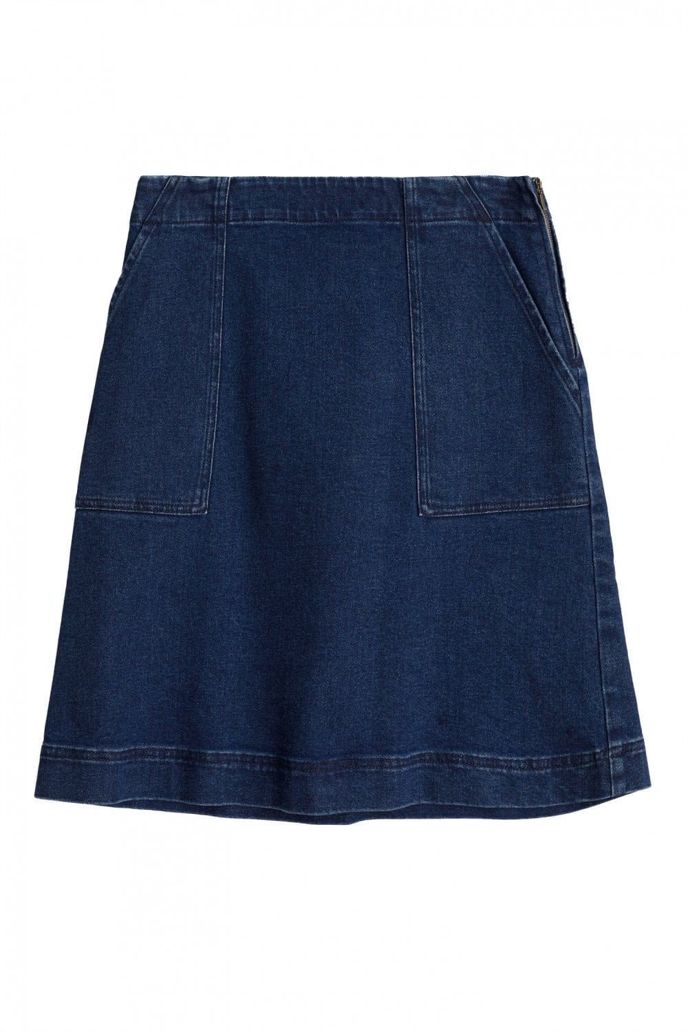 Seasalt Mays Rock Skirt - Dark Rinse Wash