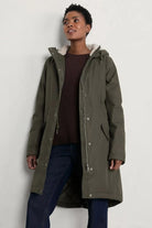 Seasalt Plant Hunter 2 Waterproof Coat - Woodland