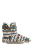 Seasalt Snooze Slipper Booties - Goldfinch Dusky Jade Multi