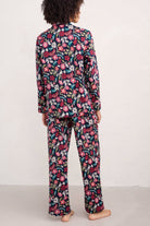 Seasalt View Point Pyjama Set - Woodblock Bloom Dahlia