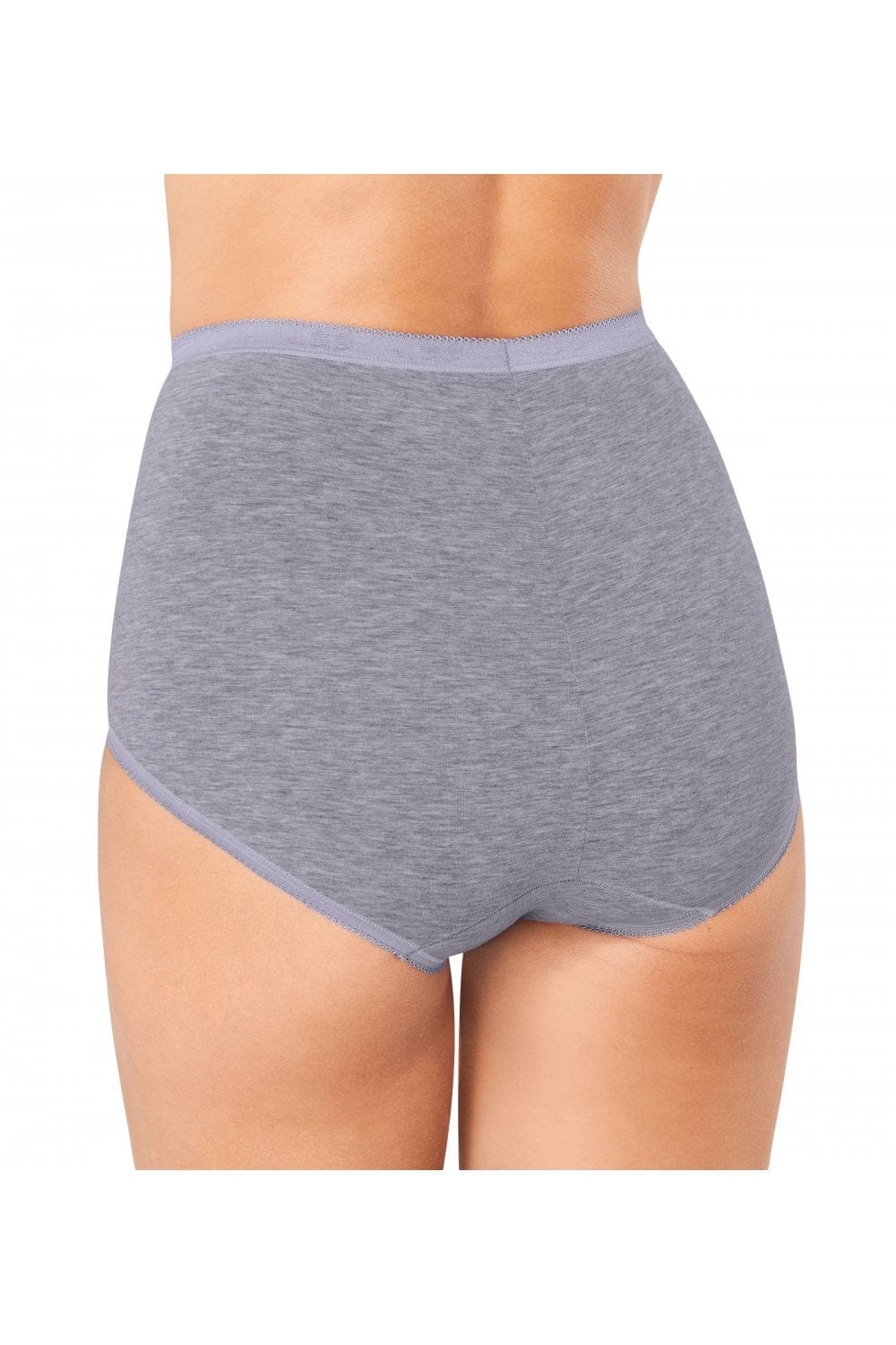 Sloggi Basic Maxi Brief 3 Pack -  Grey Combination