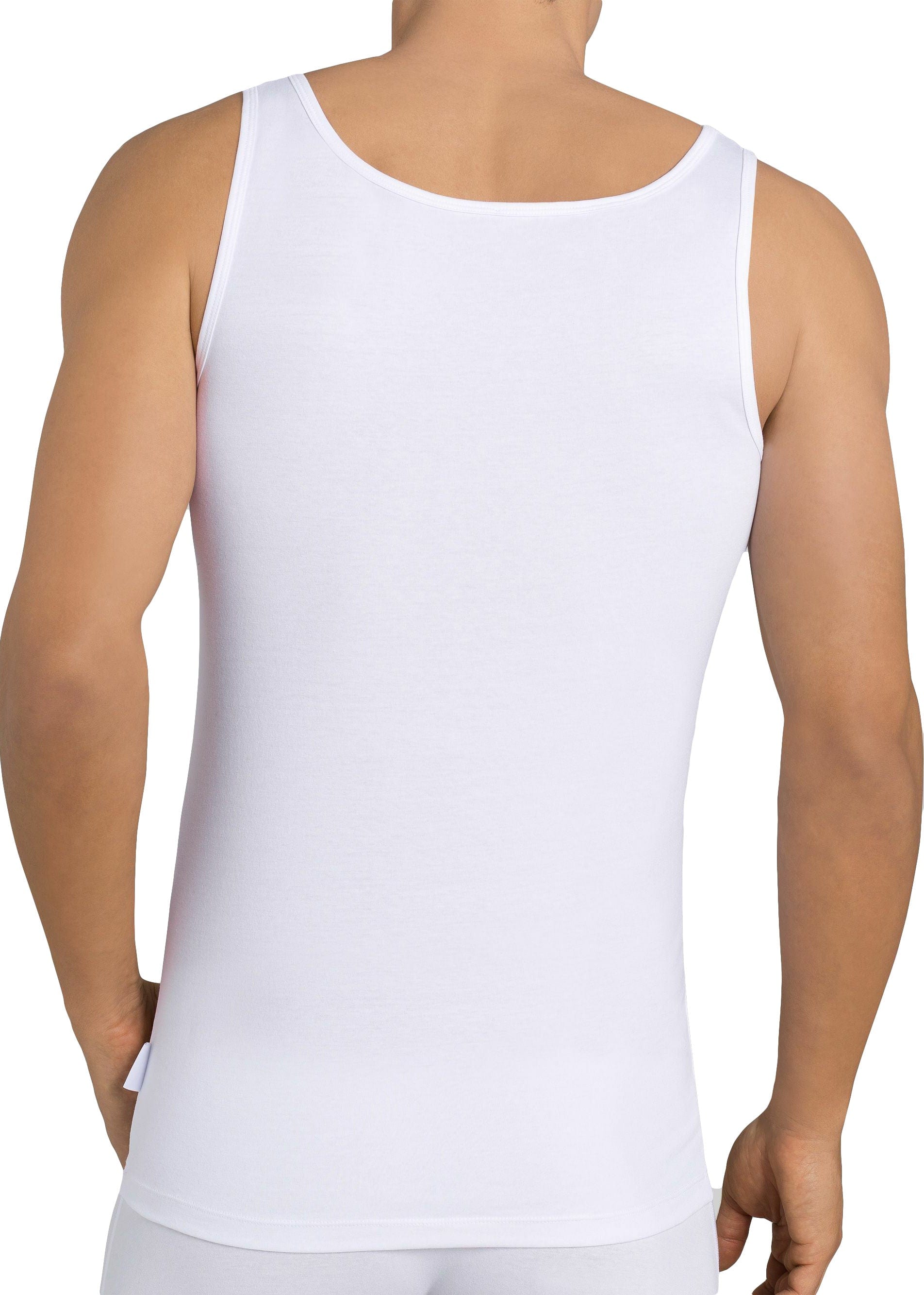 Sloggi Mens 24/7 2 Pack Vest - White