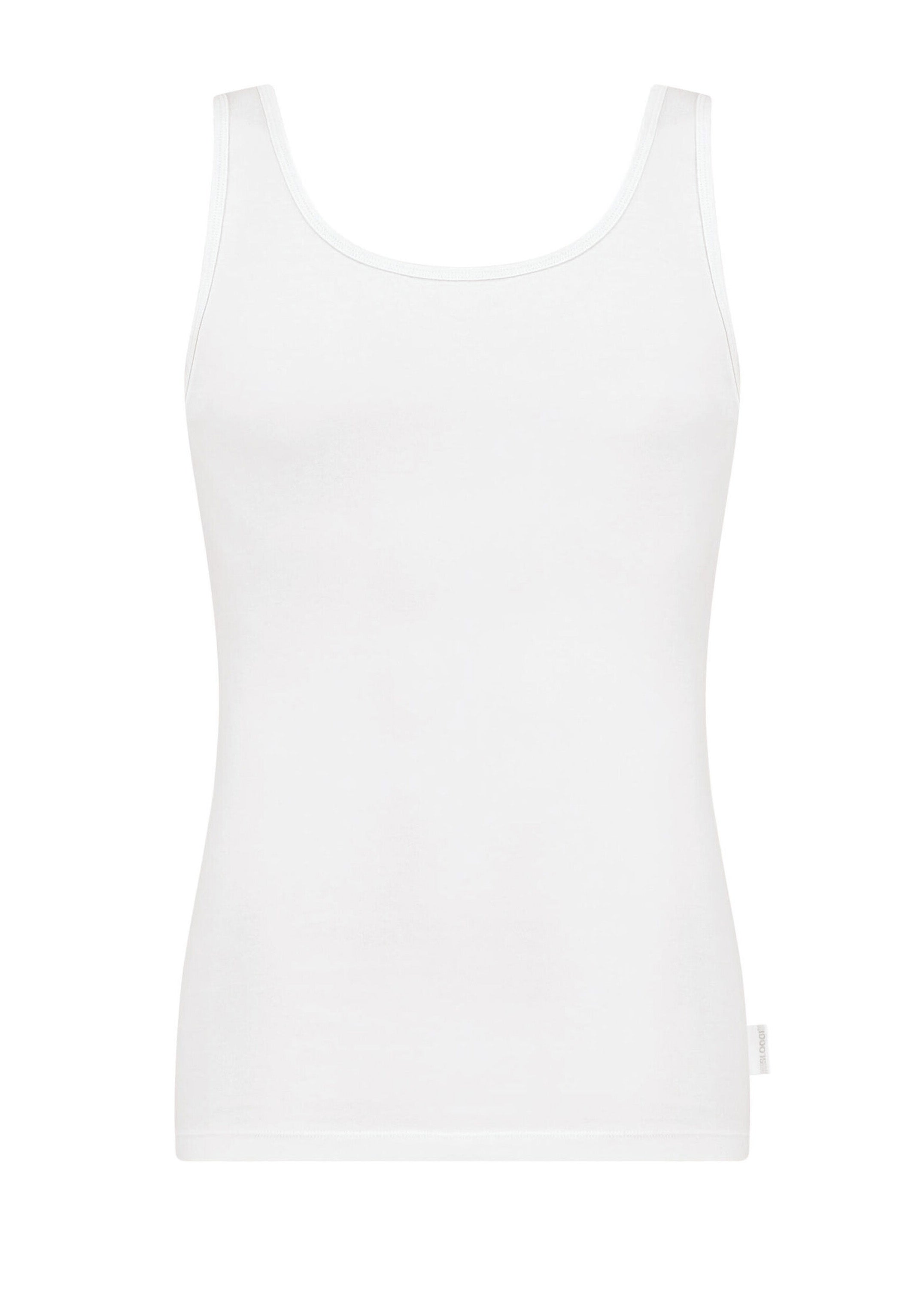 Sloggi Mens 24/7 2 Pack Vest - White