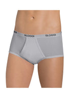 Sloggi Mens Basic Maxi Briefs - 2 Pack - Grey