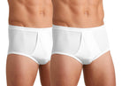 Sloggi Mens Basic Maxi Briefs - 2 Pack - White