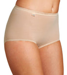 Sloggi Womens Basic Maxi Brief 3 Pack - Skin