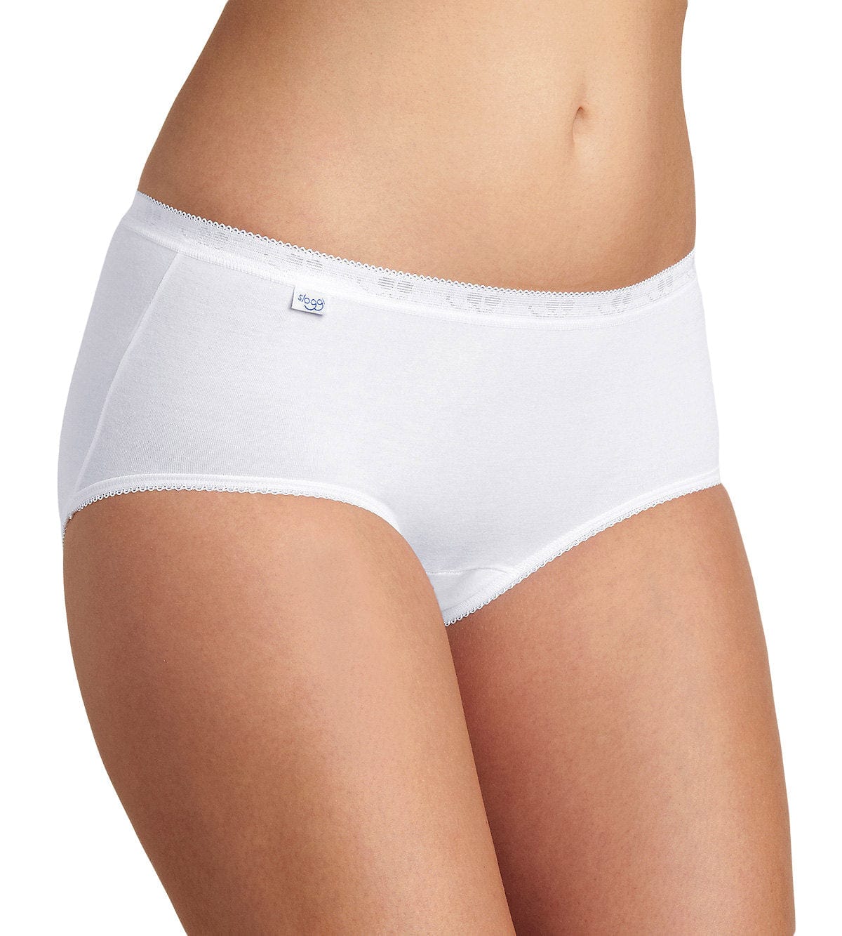 Sloggi Womens Basic Tai Brief 3 Pack - White – Potters of Buxton