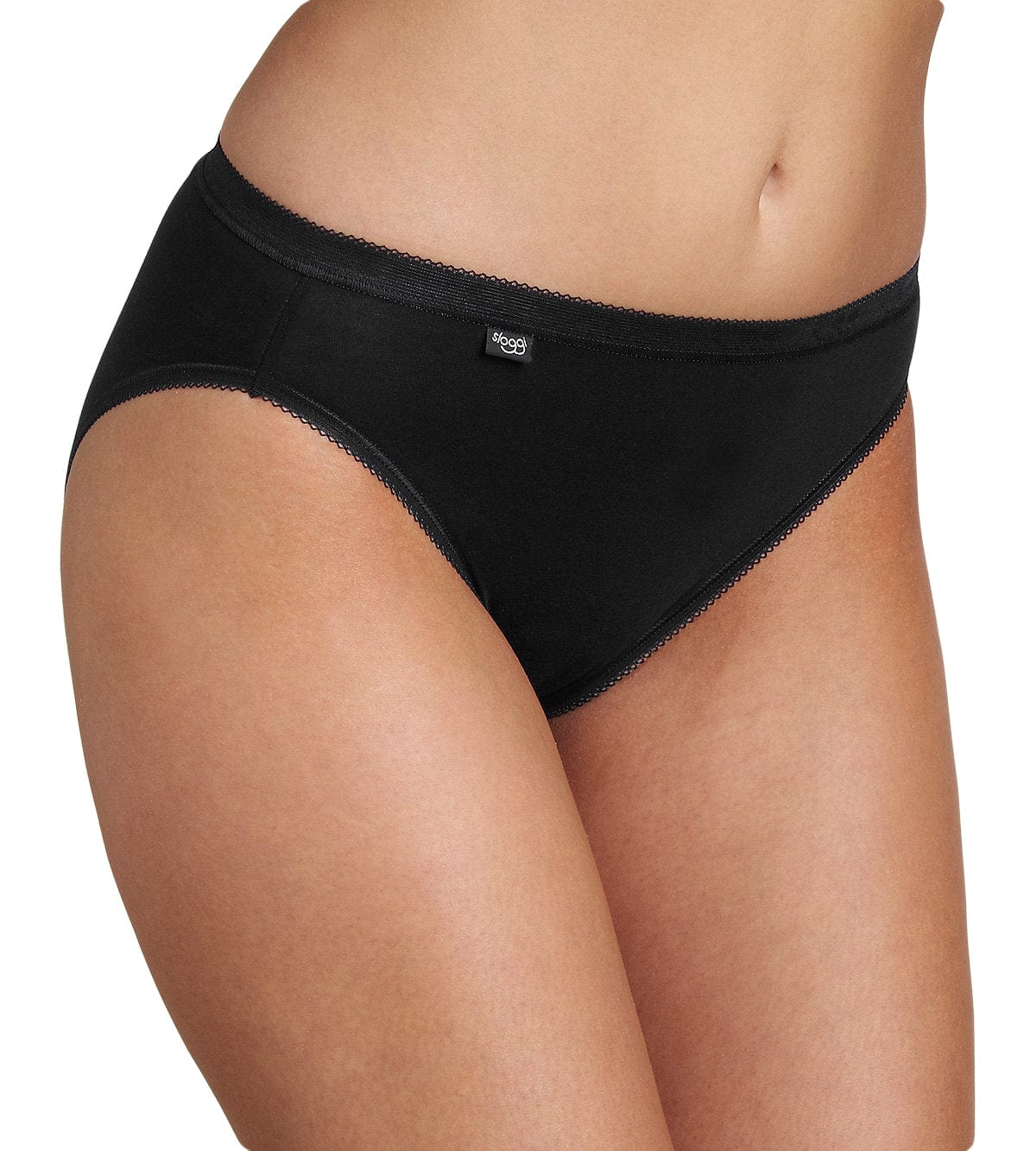 Sloggi Womens Basic Tai Brief 3 Pack - Black