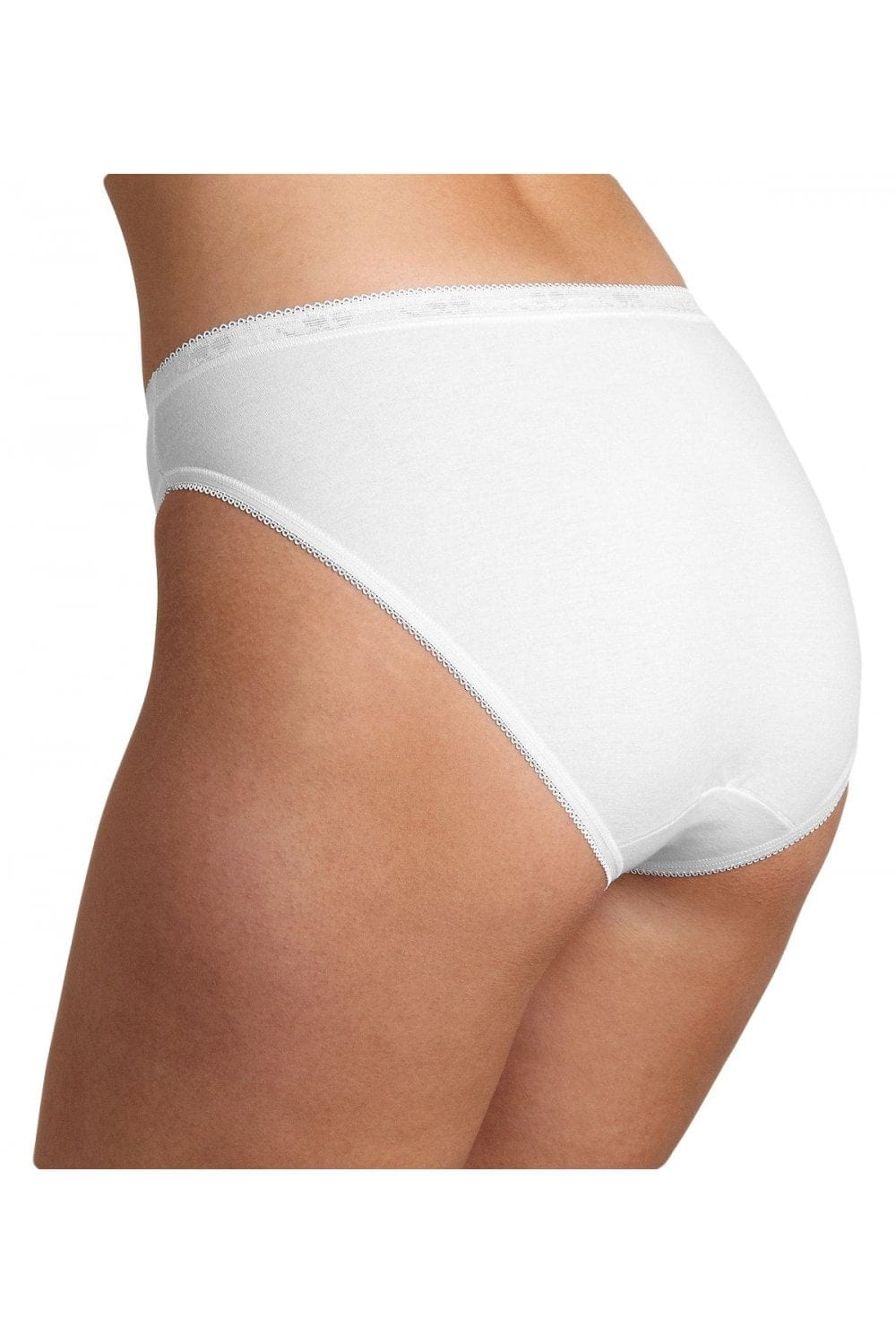 Sloggi Womens Basic Tai Brief 3 Pack - White