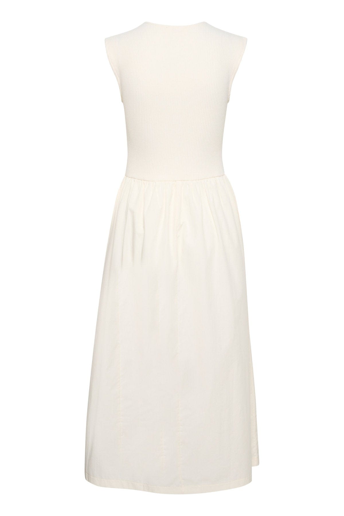 Soaked in Luxury Simone Sleeveless Dress - Whisper White