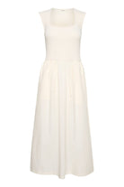 Soaked in Luxury Simone Sleeveless Dress - Whisper White