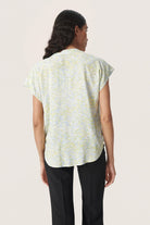 Soaked in Luxury Wynter Printed Top - Skyway Dizzy Print