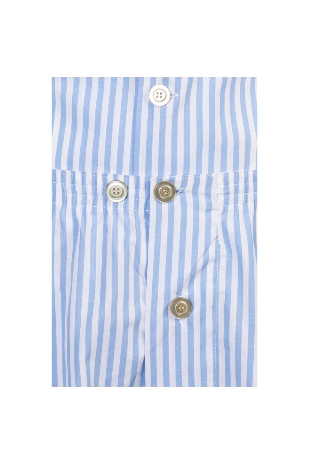 Somax Blue/White Stripe Short Sleeve Pyjamas