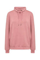 Soya Concept Banu High Neck Sweatshirt - Blush