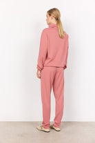 Soya Concept Banu High Neck Sweatshirt - Blush