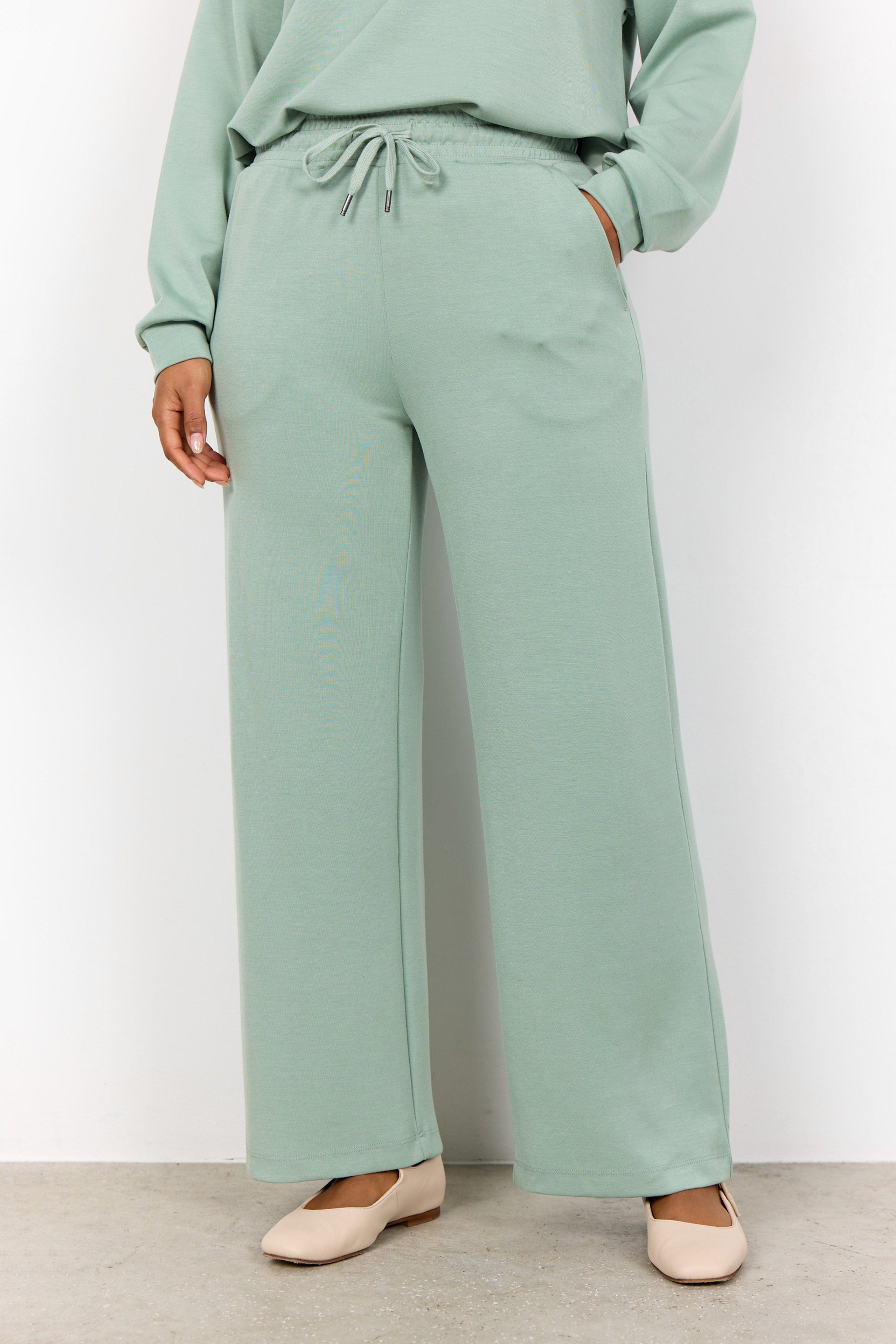 Soya Concept Banu Lounge Trousers -  Mineral Green