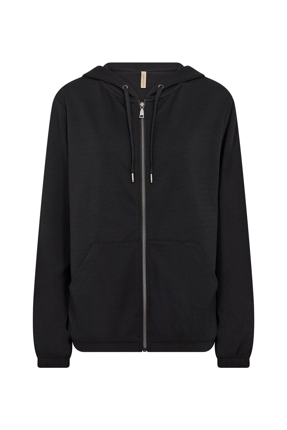 Soya Concept Banu Zip-Up Hoodie - Black