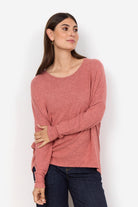 Soya Concept Biara Supersoft Jumper - Blush Melange