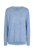 Soya Concept Biara Supersoft Jumper - Crystal Blue Melange