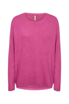 Soya Concept Biara Supersoft Jumper - Fuchsia Melange