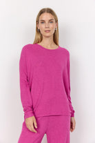 Soya Concept Biara Supersoft Jumper - Fuchsia Melange