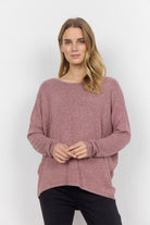 Soya Concept Biara Supersoft Jumper - Woodrose Melange